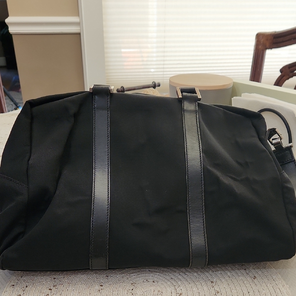 GUCCI Black Unisex Shoulder Strap Nylon Work Bag - Picture 4 of 17